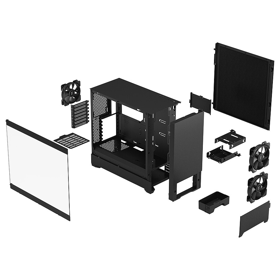 Fractal Design Pop Silent TG - Noir
