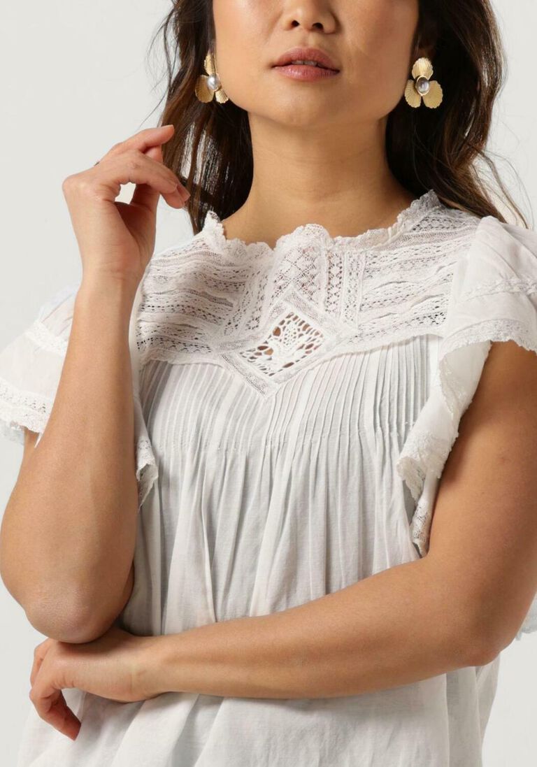 VANESSA BRUNO witte vanessa bruno blouse calisson