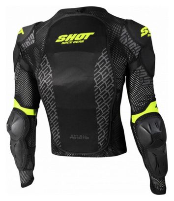 Gilet de Protection Shot Optimal 2.0 Noir / Jaune