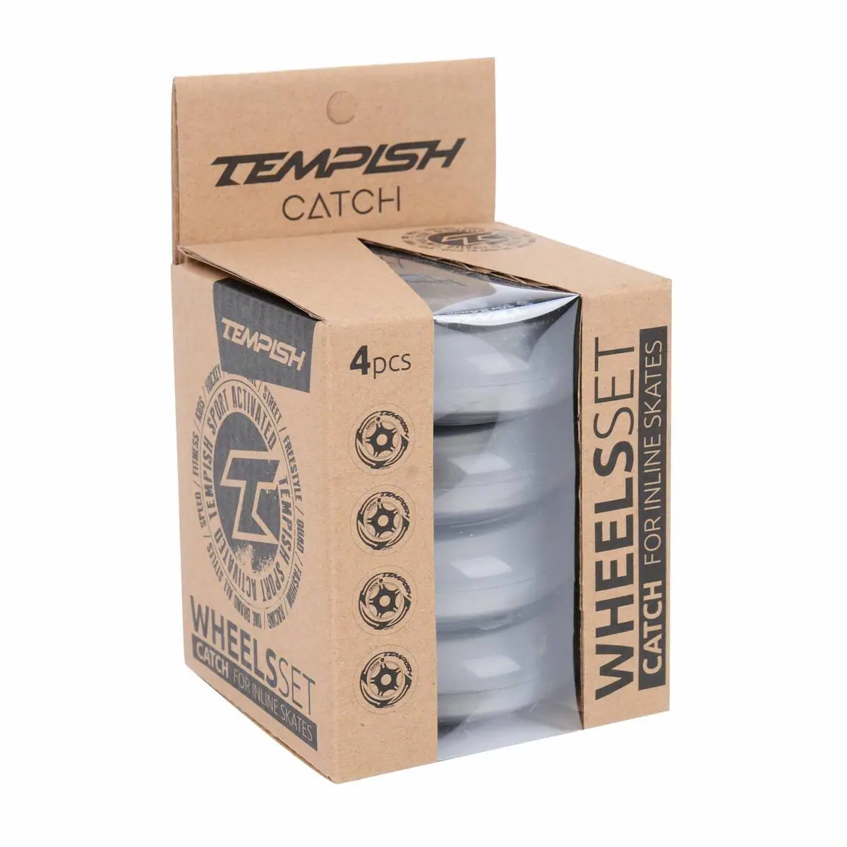 Tempish Catch Inliner Hjul 4-Pak | SkatePro