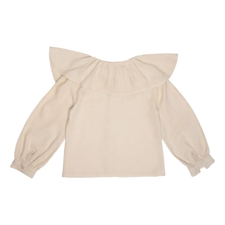 Baje Studio Blouse Ruby Brodée | Sable