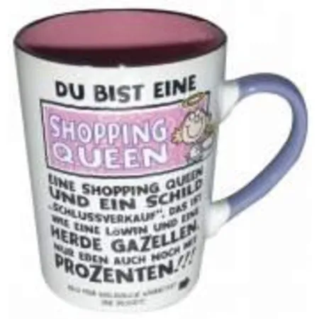Depesche Weltbester Becher Shopping Queen