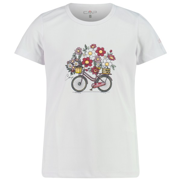 CMP - Girl's T-Shirt Piquet Print - T-shirt technique
