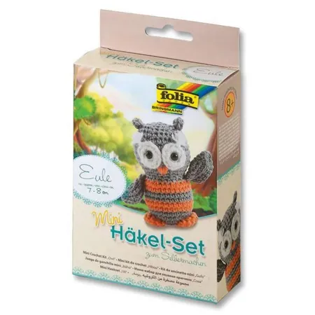Folia Mini-Häkelset Eule