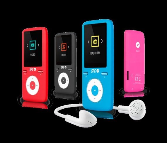 Reprodutor de MP3/MP4 Spc Pure Sound Color 2