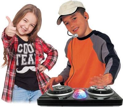 Cloudberry Castle Disco DJ-mikser, Svart