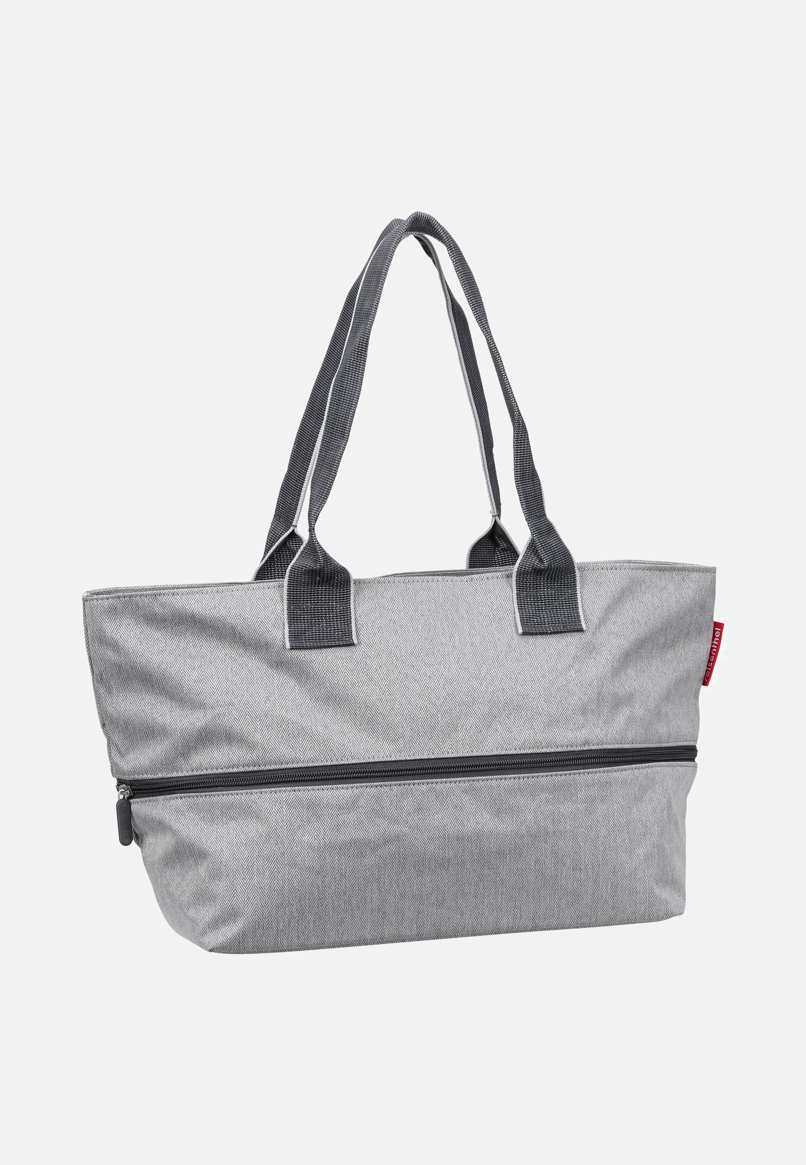 shopper e1 Herringbone Grey - Einkaufstasche