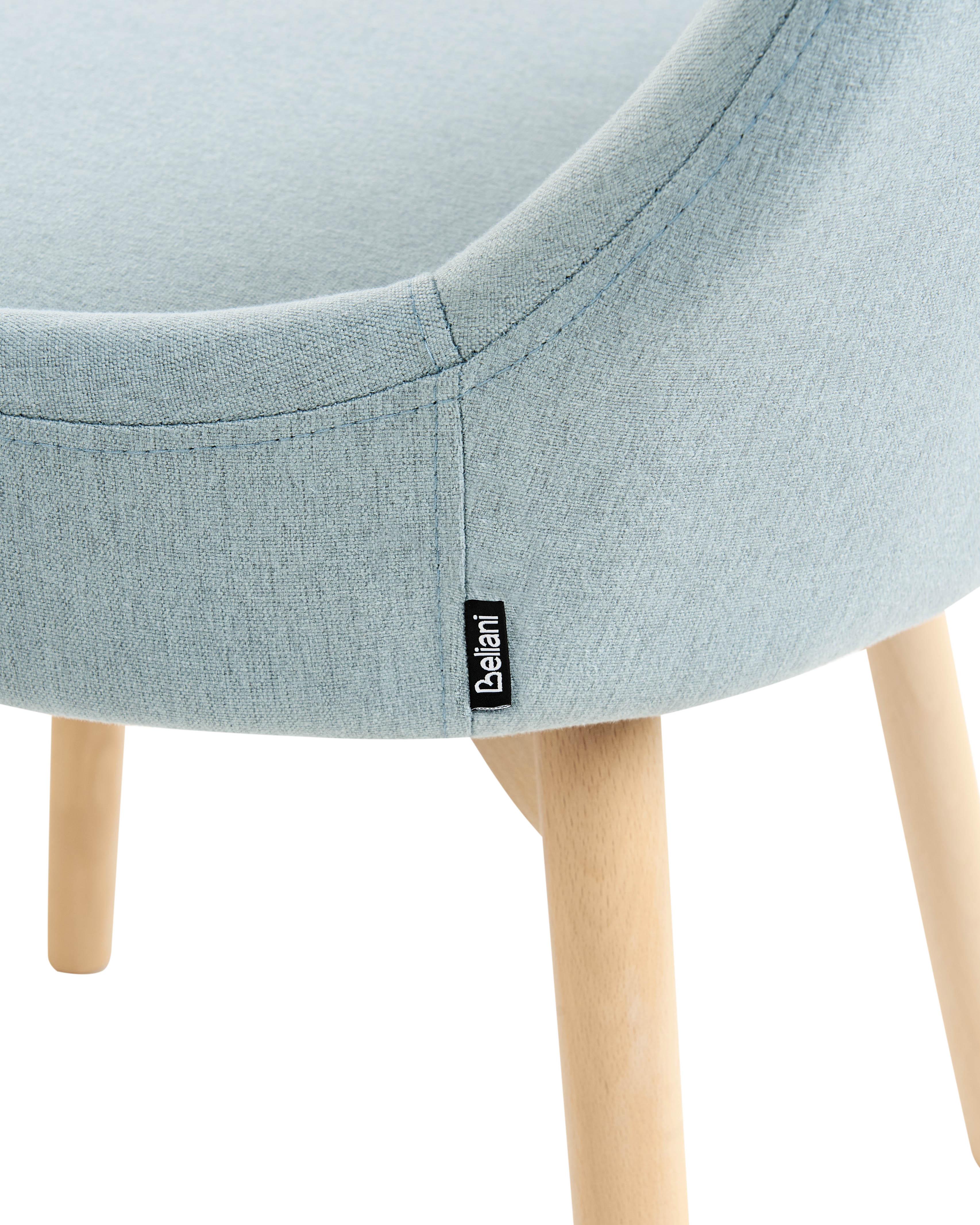 Set van 2 eetkamerstoelen MELFORT Lichtblauw