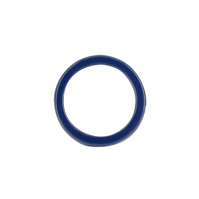 Bague Anneau de Céramique Bleue - 3mm