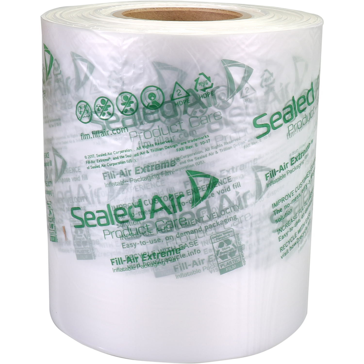 Fill-Air Extreme Vulmateriaal, gerecycled LDPE, 200mm, 458m, transparant
