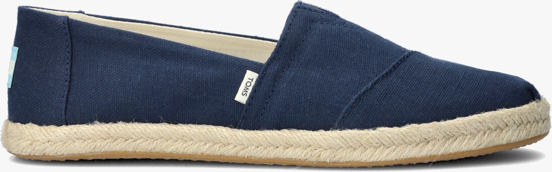 TOMS blauwe toms espadrilles wm alpargata rope
