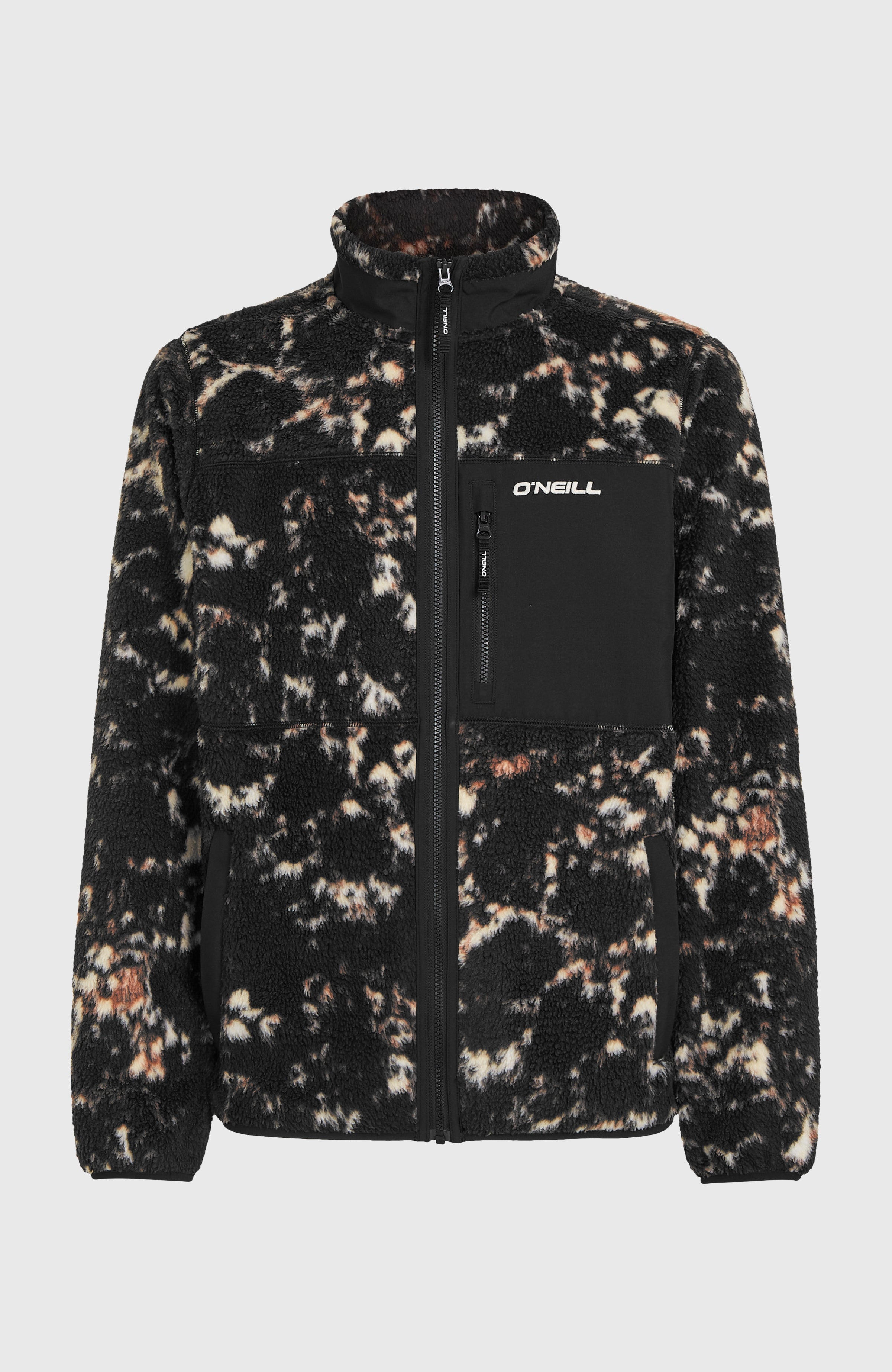 Must-Have High-Pile fleecevest met volledige rits