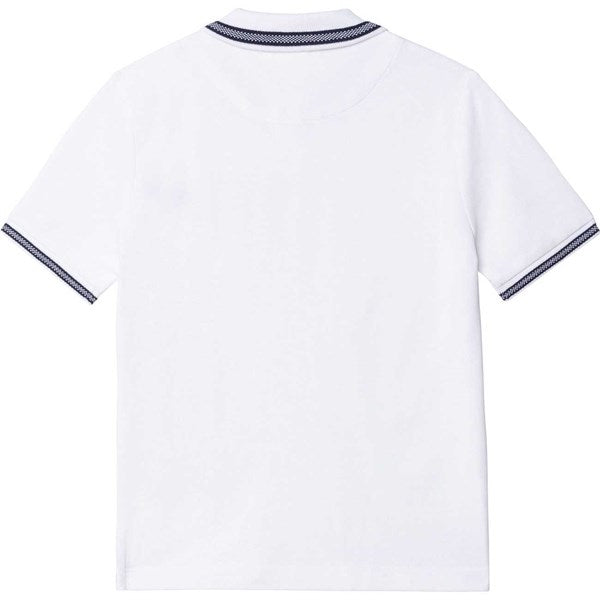 Køb Hugo Boss Boy Short Sleeve Polo White | Luksusbaby