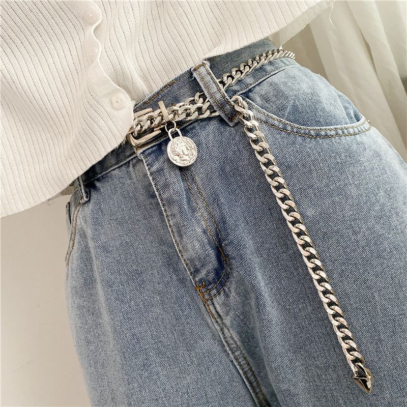 Coralline - Riem met muntbedel en gesp