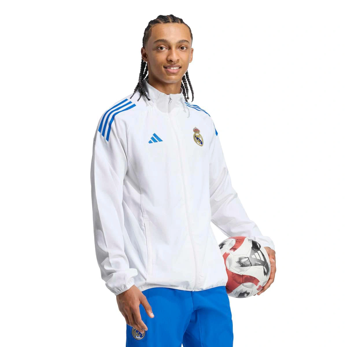 Casaco adidas Real Madrid Press/Travel 2025-2026
