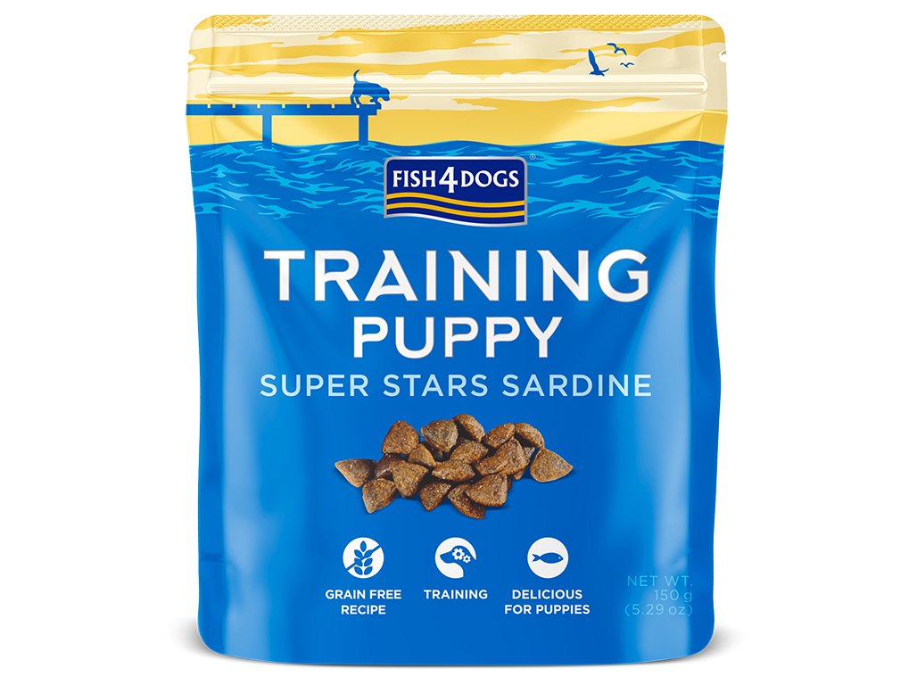 SNACKS CÃO FISH4DOGS JÚNIOR SARDINHA 150G