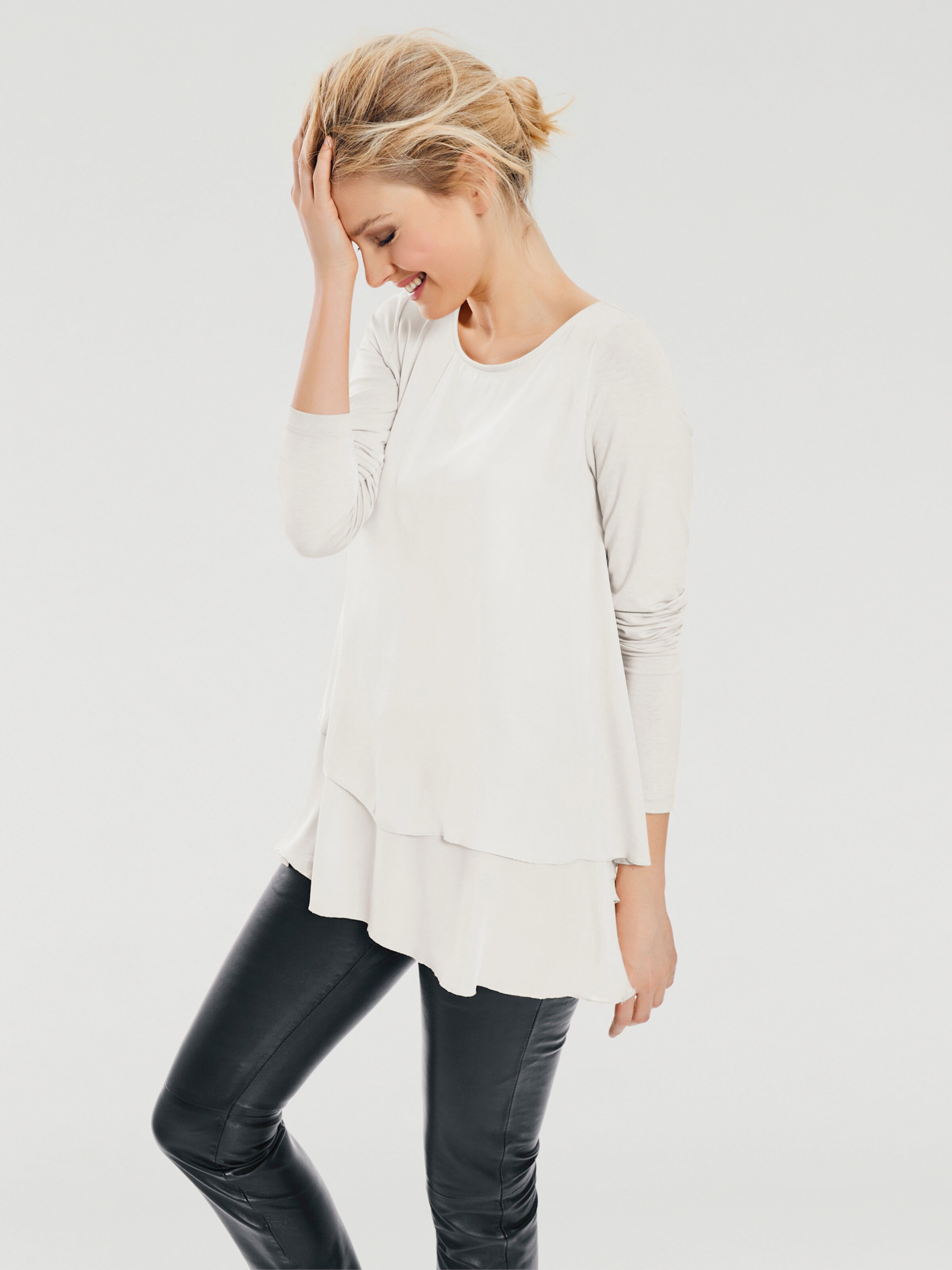 Rundhals-Shirt