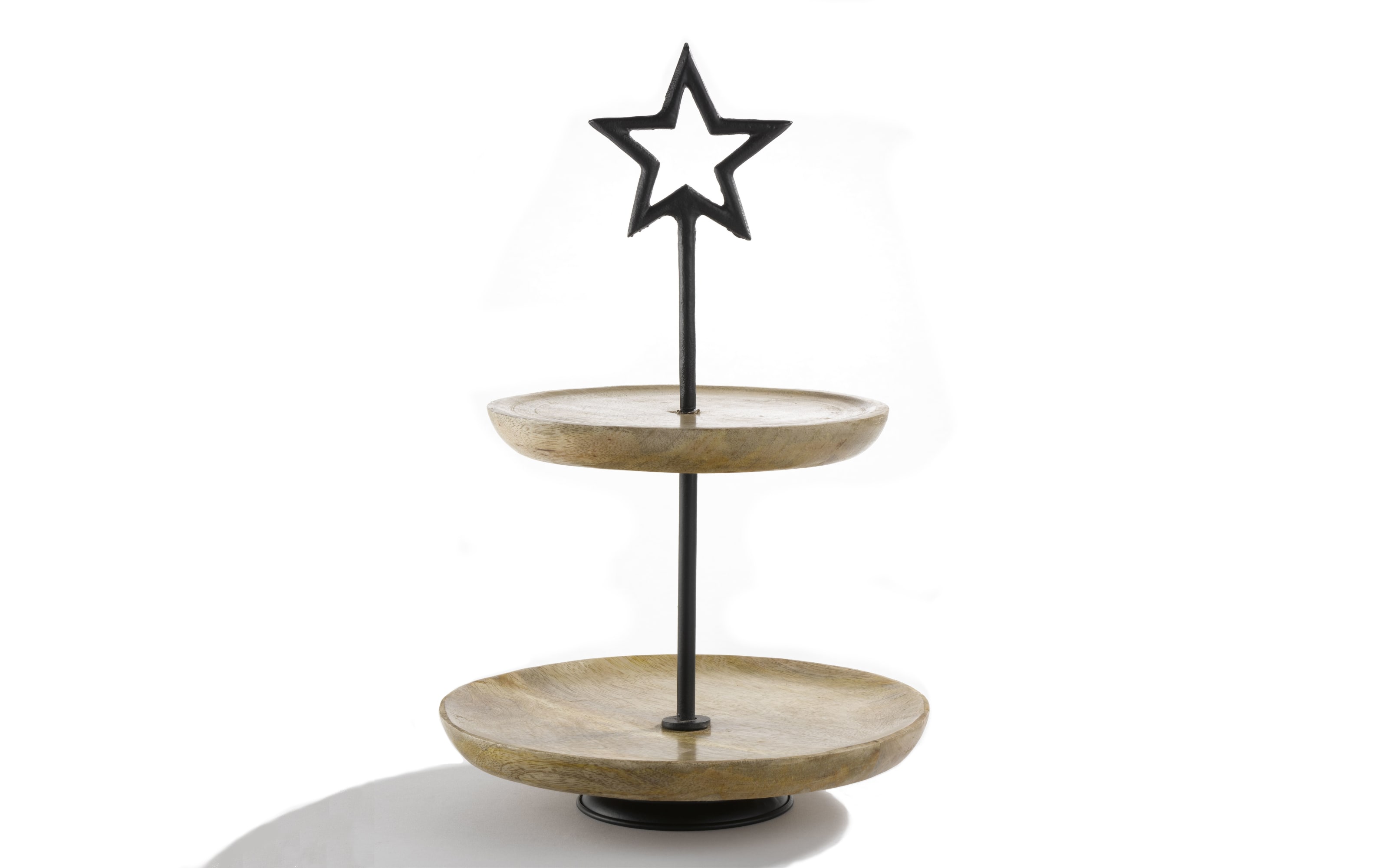 Etagere in naturfarben, 40 cm