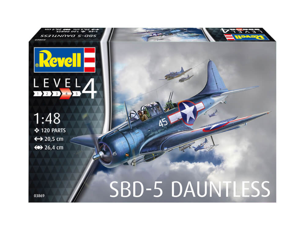 SBD-5 Dauntless , Revell Modellbausatz