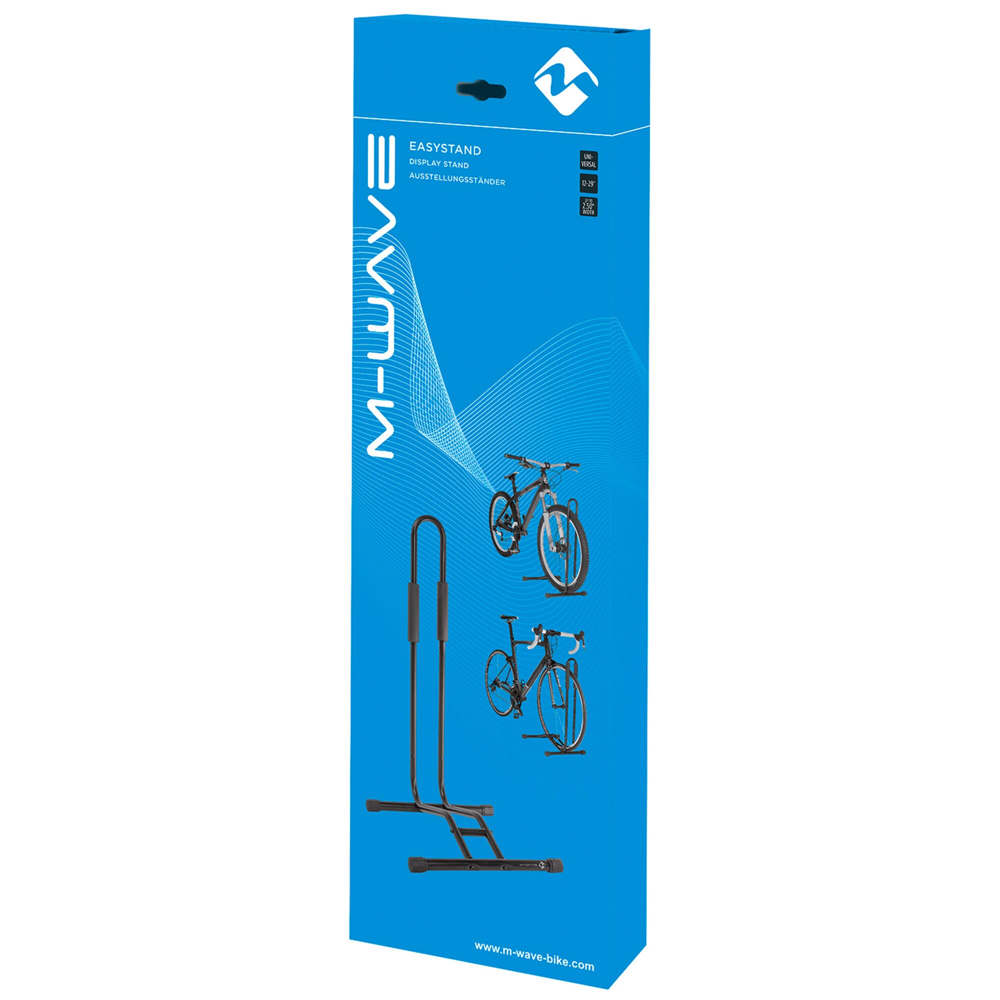 M-Wave Easystand Fahrradständer für Fahrräder 12 - 29 Zoll Fahrradstand Fahrrad