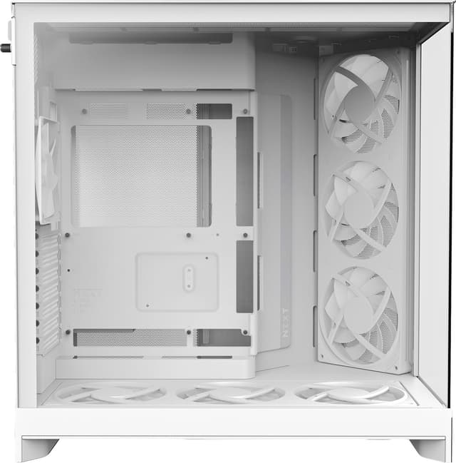 NZXT H9 Flow RGB+ 2025 PC-kabinet (hvid)