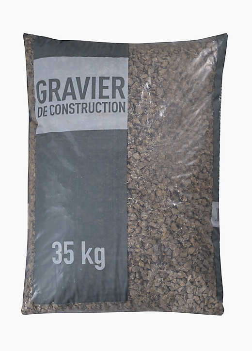 Graviers de construction pour béton 35kg