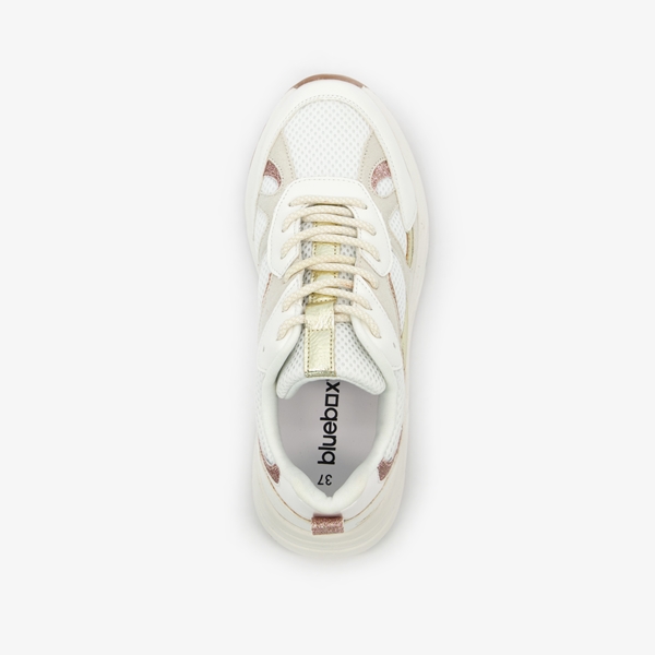 Blue Box meisjes sneakers met metallic details
