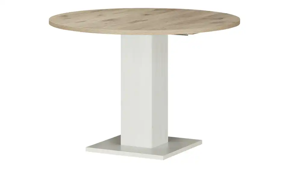 Esstisch ausziehbar Tap 110 cm (rund) Eiche (Nachbildung)