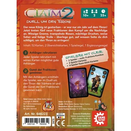 Gamefactory Claim 2