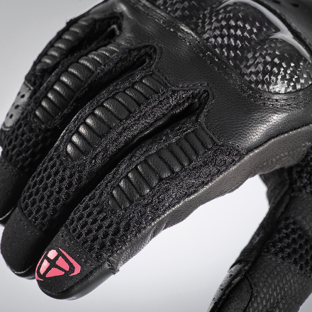 Ixon - Gants femme RS4 Air Lady Noir / Fuchsia