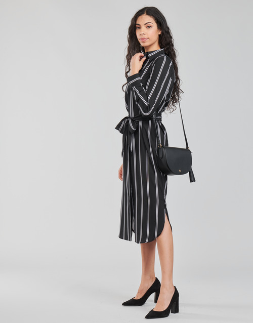 Lauren Ralph Lauren - RYNETTA-LONG SLEEVE-CASUAL DRESS Negro