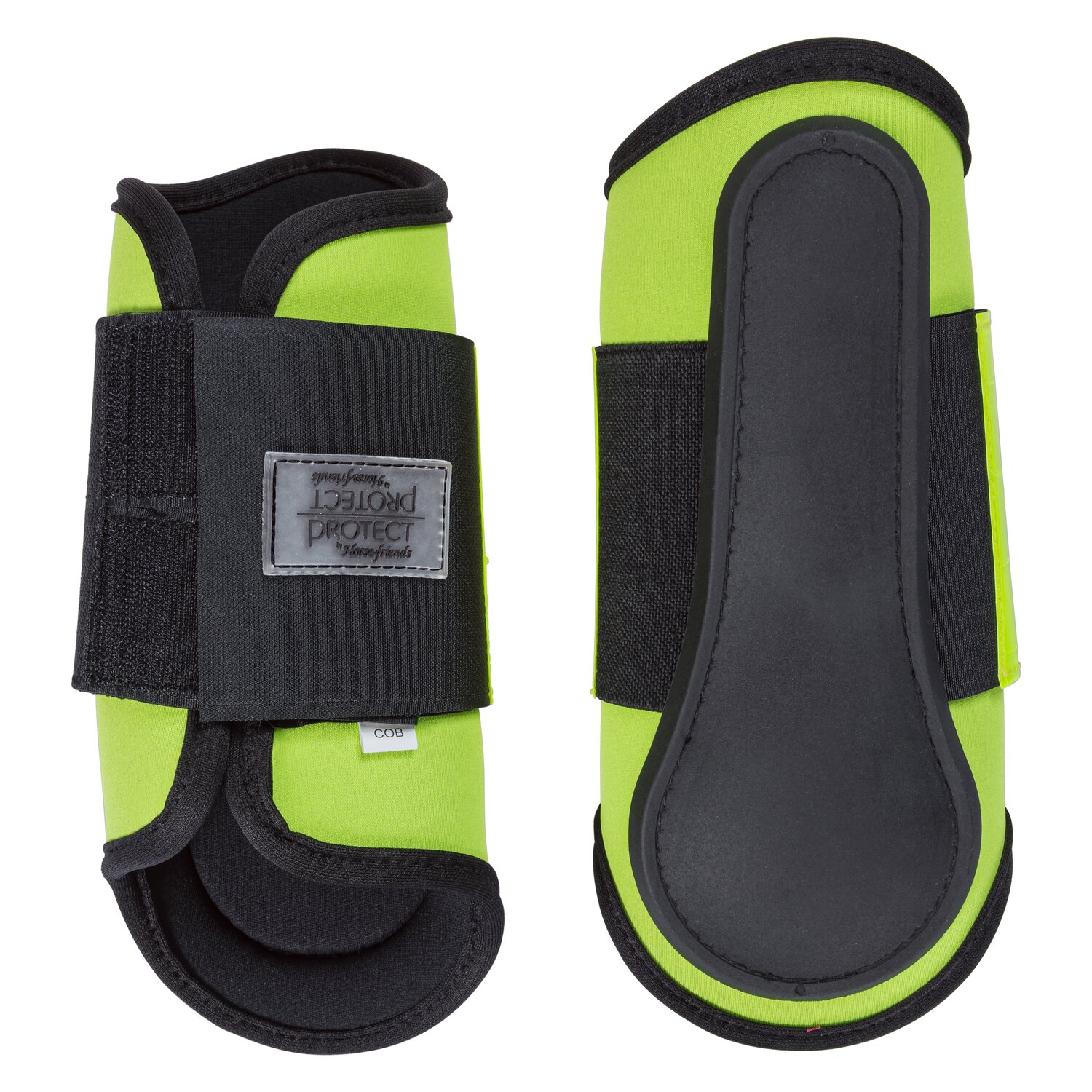 PROTECT by Horse-Friends Reflex-Gamaschen, vorne  - gelb
