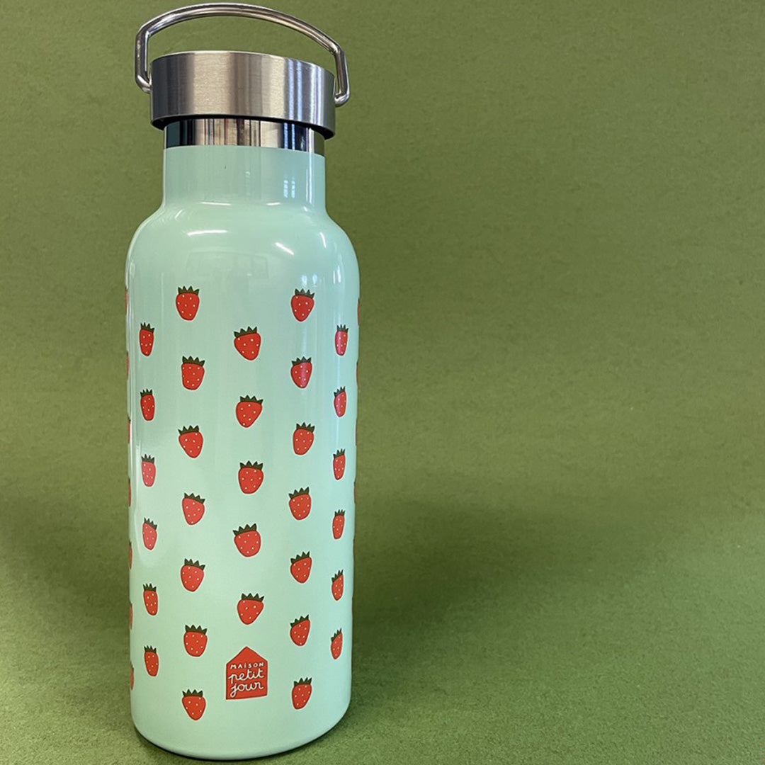 Maison petit jour rvs drinkfles aardbeien - 500 ml