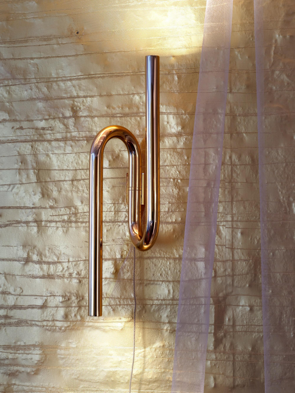 Foscarini Tobia wandlamp LED met snoer wit