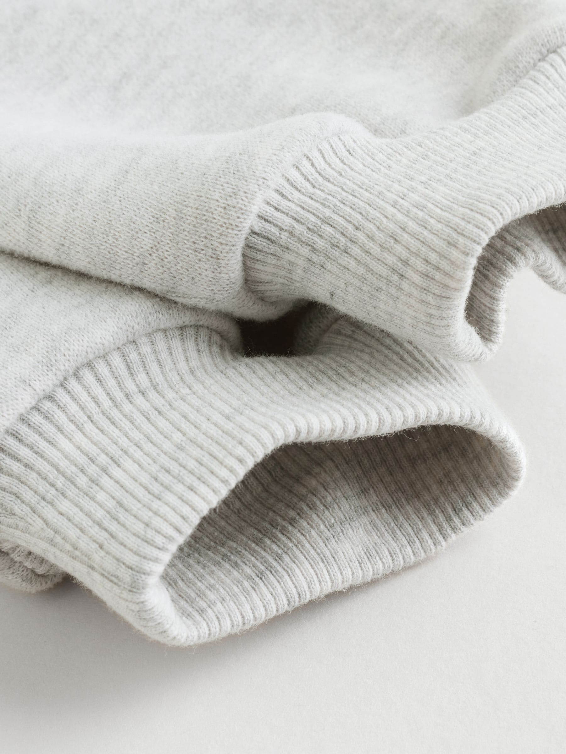 Grijs geruit - Set van babysweatshirt en broek (0mnd -2jr)