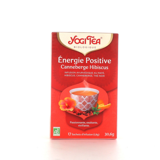 Thé énergie positive Yogi Tea - 17 sachets