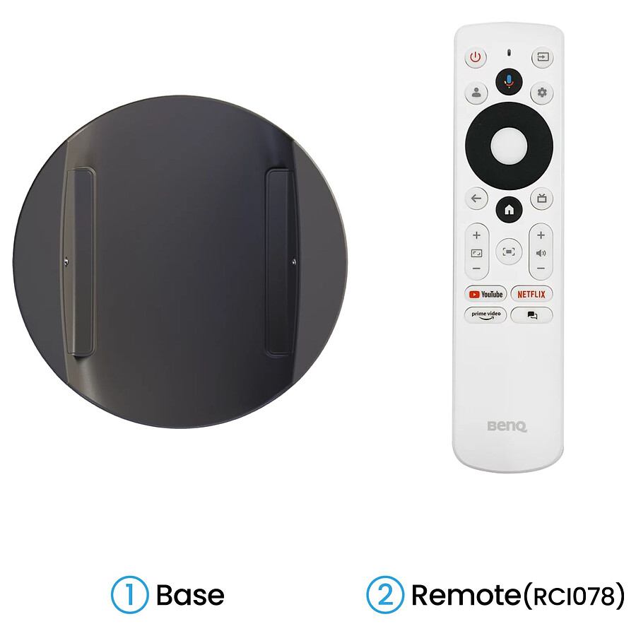 BenQ GV50 - Laser DLP Full HD - 500 Lumens