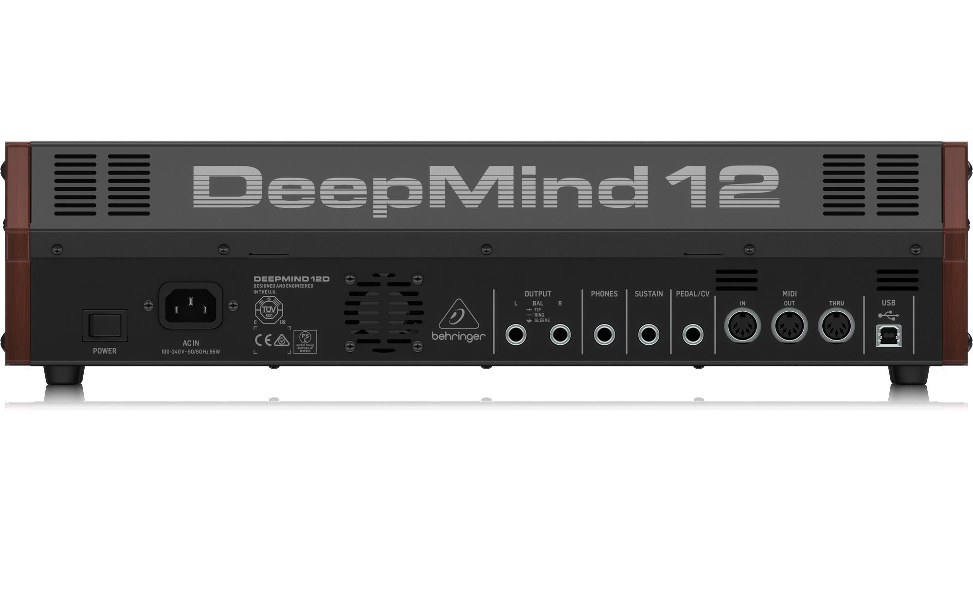 Synthesizer Deepmind 12D<br>12-stimmiger, polyphoner Analog-Synthesizer