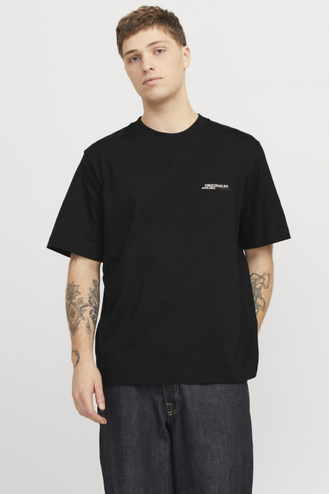 Jack & Jones zwarte heren t-shirt