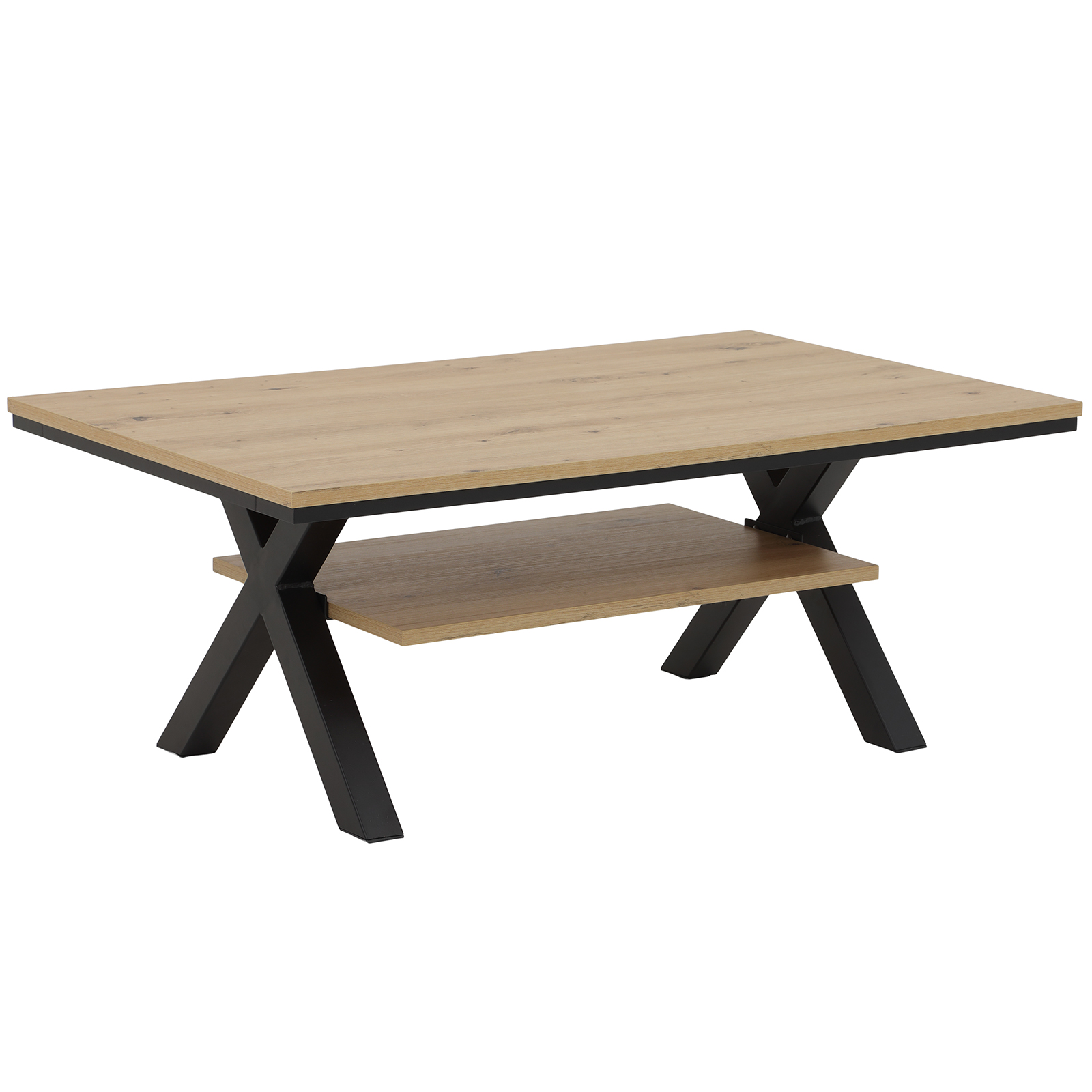 Couchtisch - Artisan Eiche - Ablageboden - 110 cm