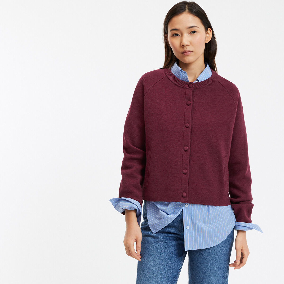 COLEÇÕES LA REDOUTE<br>Cardigã de Tricô Exclusivo, Leandra