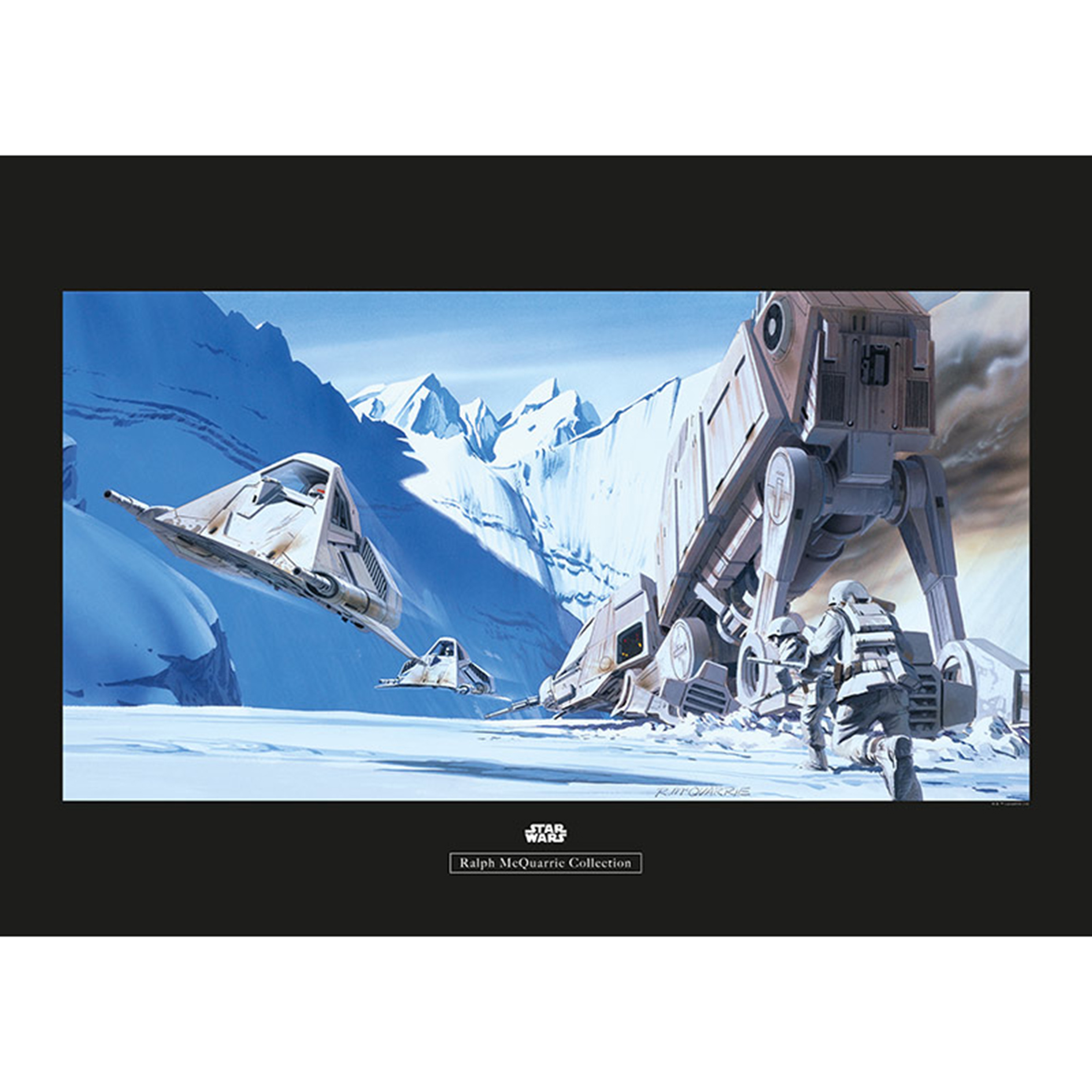 Wandbild STAR WARS CLASSIC RMQ HOTH - 70x50 cm