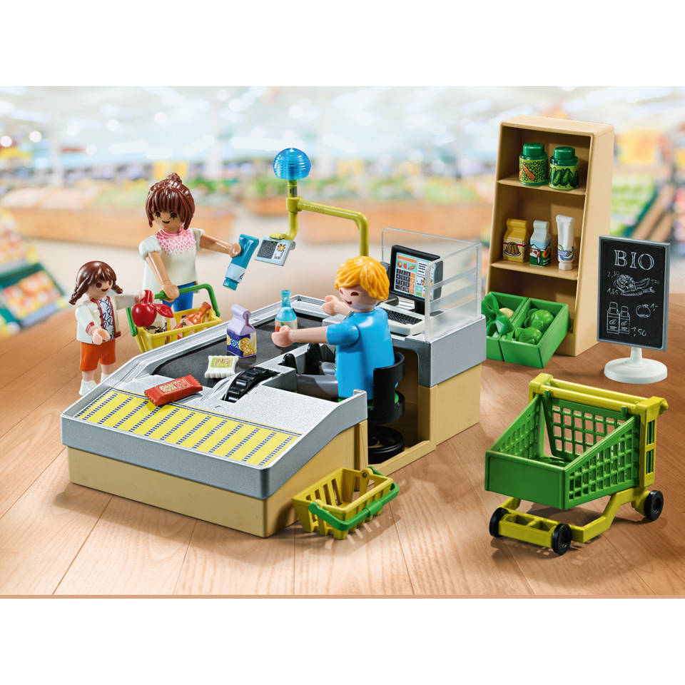PLAYMOBIL My Life promopack biologische supermarkt 71648