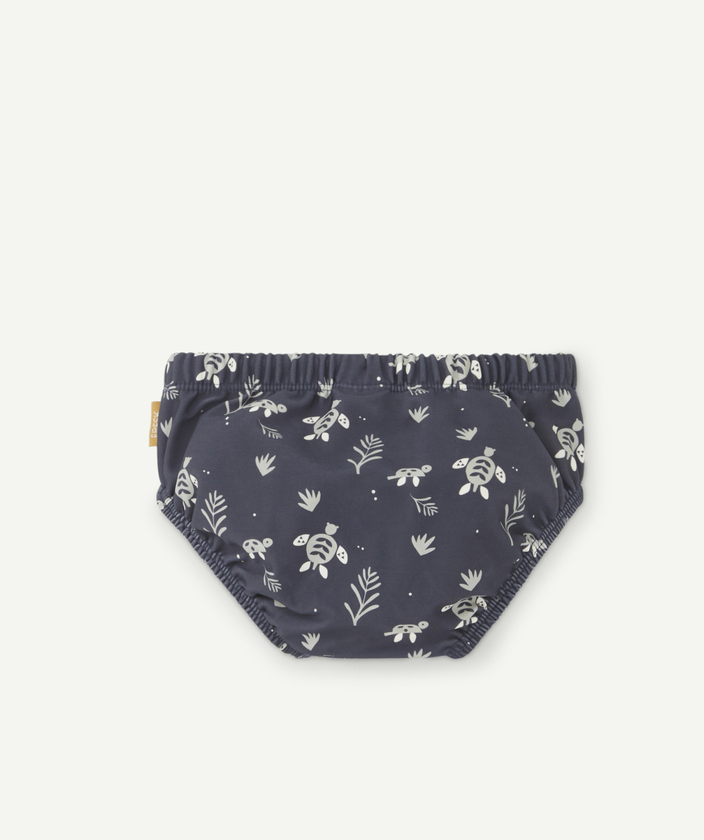 FRESKCOUCHE DE BAIN BÉBÉ GARÇON TORTUE BLEU INDIGO