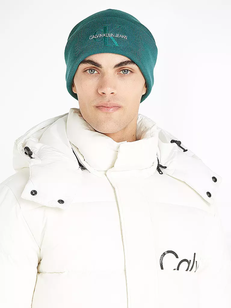 CALVIN KLEIN JEANS Mütze - Haube petrol
