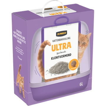 Jumbo Kattenbakvulling Ultra Klontvormend 6 L