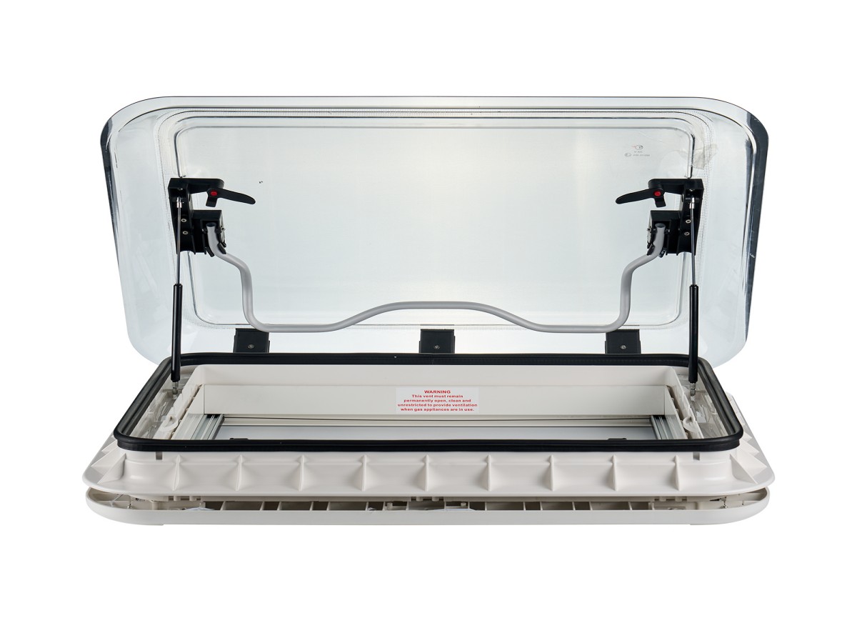 AOYI Skylight LED 70x50 cm dakluik - Smoke/White