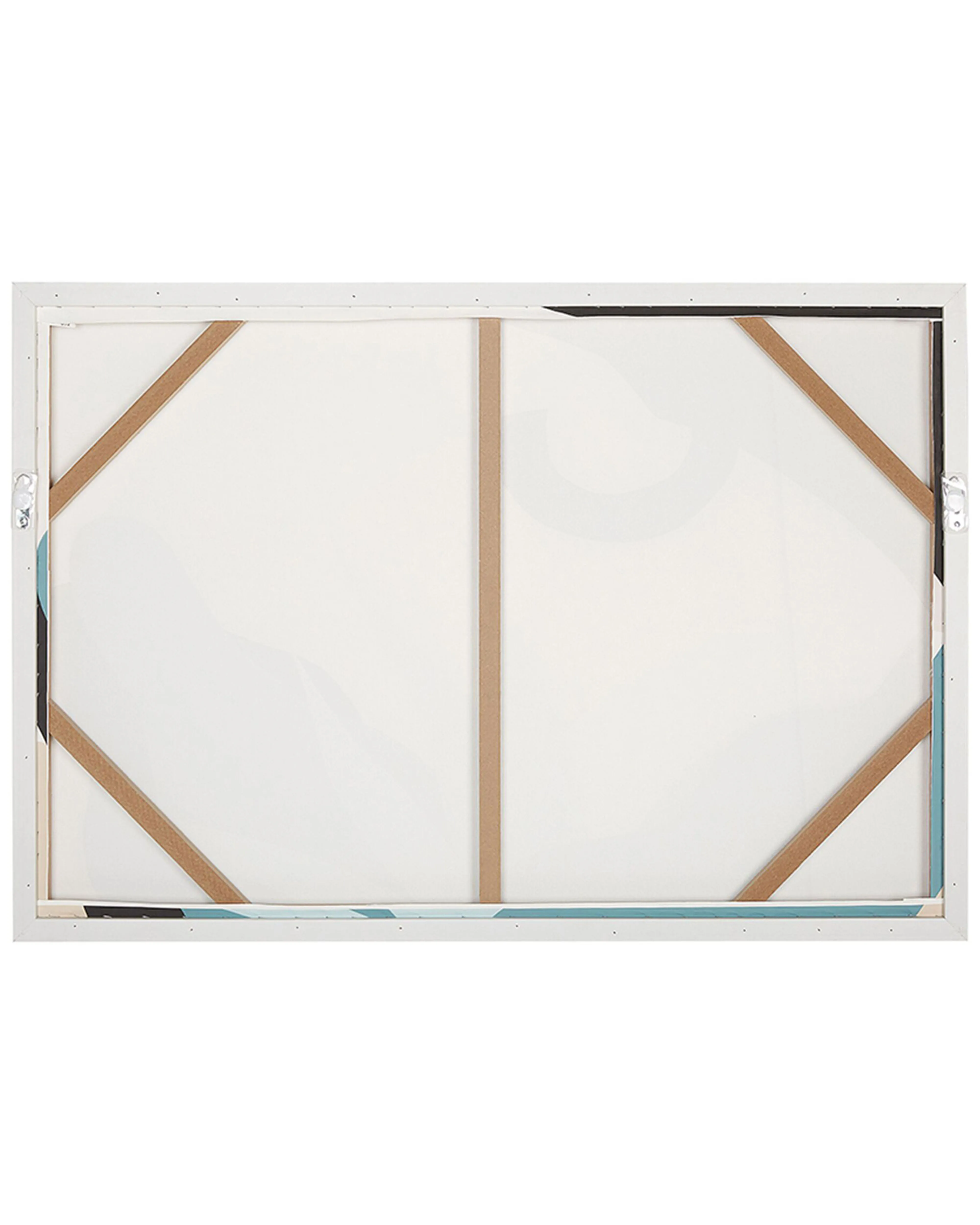 Canvas FORNEA Abstract motief 63 x 99 cm Meerkleurig