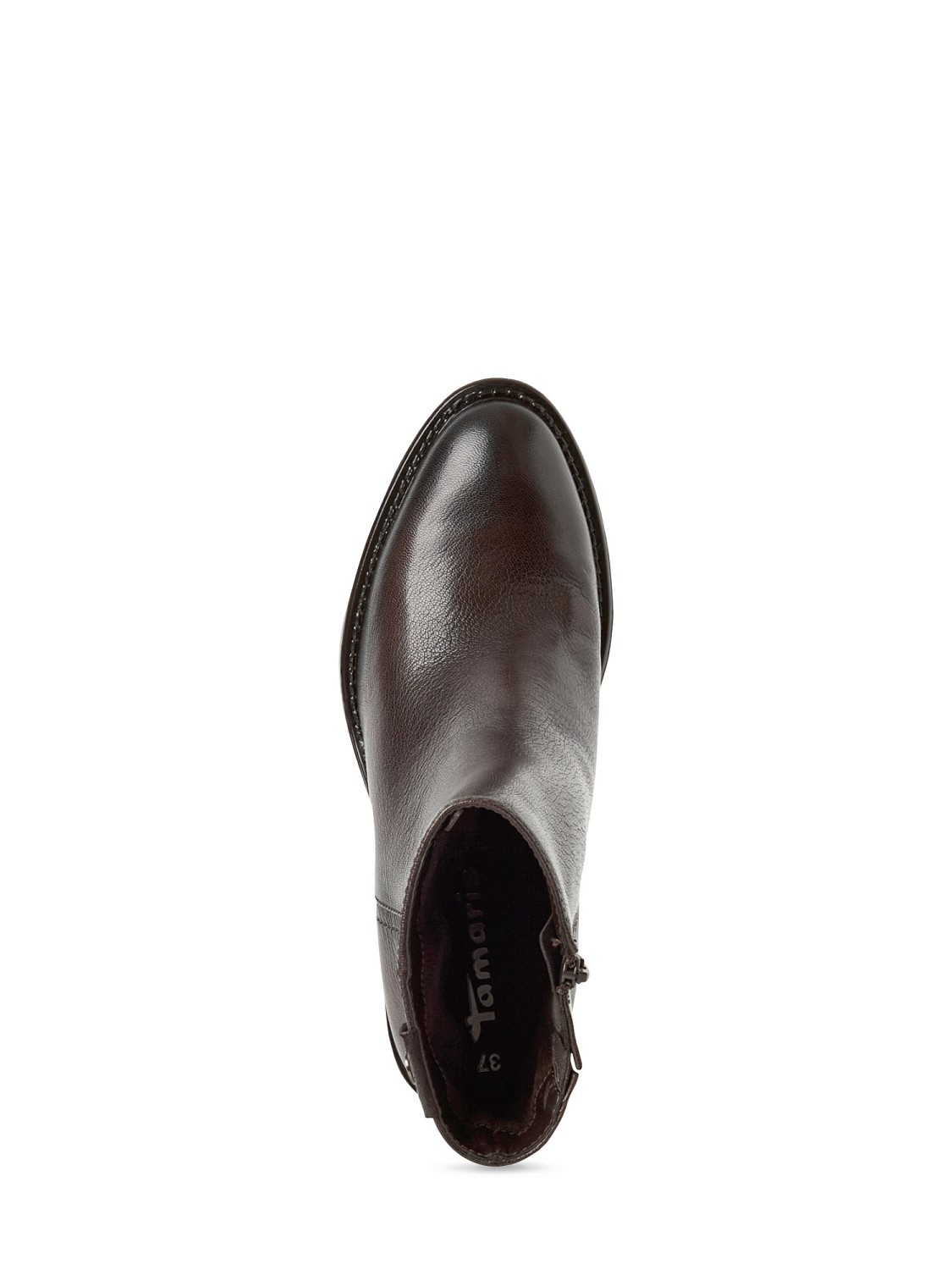 Tamaris Brown Leather Bootie