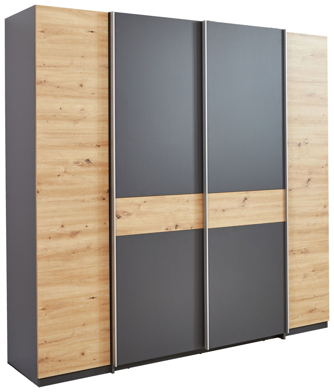 Z2 Dreh-/Schwebetürenschrank 4trg FABIO
